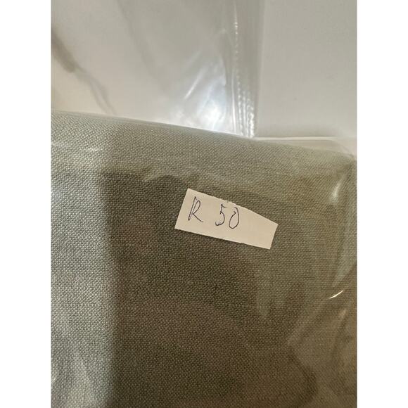Frank & Eileen Kinsale High Rise Pants Green Sz 10 Raw Hem - See Flaw - Picture 10 of 10